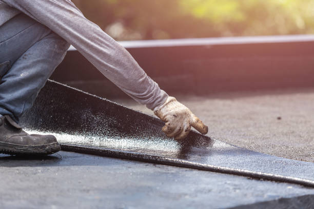 Professional Crawl Space Encapsulation technician working in Raymond, WA